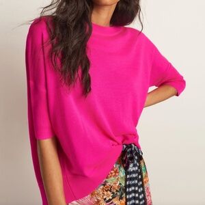 By Anthropologie Boat-Neck Wool Sweater